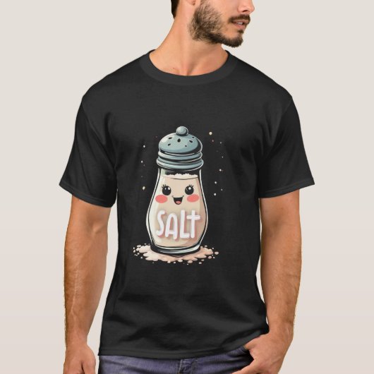 かわいい塩入れ Tシャツ (正面)