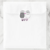 かわいい塩胡椒BFF ラウンドシール (バッグ)