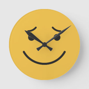 かわいい壁の時計 ラウンド壁時計