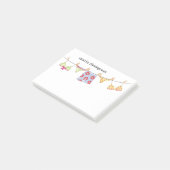 かわいい夏あなたの名前を追加カスタムする ポストイット (アングル)