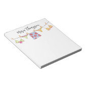 かわいい夏お洒落水着おもしろい ノートパッド (アングル)