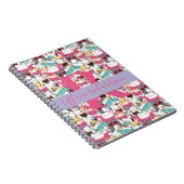 かわいい夏のかわいい子ネコ ノートブック (右側)