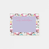 かわいい夏のかわいい子ネコ ポストイット (正面)