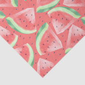 かわいい夏のかわいい水彩スイカ 薄葉紙 (詳細)