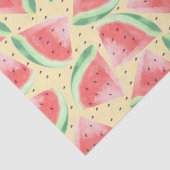 かわいい夏のかわいい水彩スイカ 薄葉紙 (詳細)