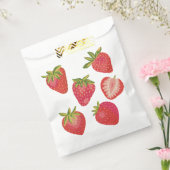 かわいい夏のイチゴ フェイバーバッグ (封をした状態)