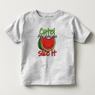 かわいい夏のスイカ トドラーTシャツ