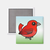 かわいい夏のタネガー マグネット (正面/裏面)