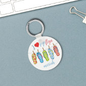 かわいい夏のビーチサンダルカスタム キーホルダー