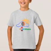 かわいい夏の少年たち Tシャツ (正面)