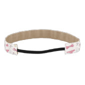 かわいい夏の抽象芸術パターン アスレチックヘッドバンド (裏面)