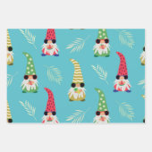 かわいい夏の格言はフルーツ柄 ラッピングペーパーシート (正面2)