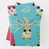 かわいい夏の格言はフルーツ柄 ラッピングペーパーシート (インサイチュ)