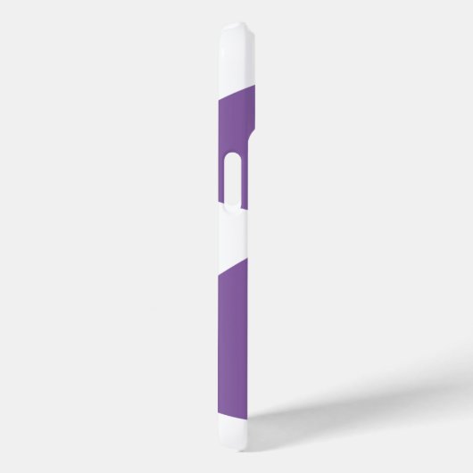 かわいい夏の紫のポップ・アートのデイジーの花お洒落おもしろい Case-Mate iPhoneケース (裏面 / 右)