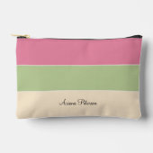 かわいい夏の美しいカラーブロック アクセサリーポーチ (正面)