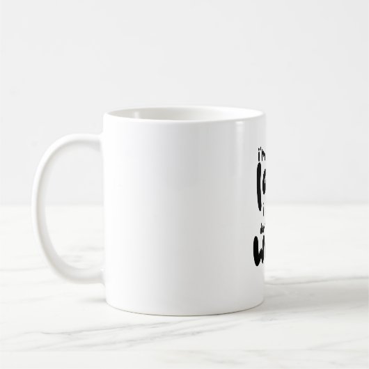 かわいい夏休み猫マグカップ  コーヒーマグカップ (左)