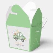 かわいい夕暮れグリーンANY AGE誕生日パーティー フェイバーボックス (オープン)