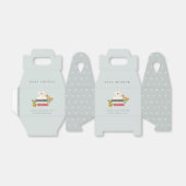 かわいい夕暮れ積みストーリーブックフローラ赤ちゃんシャワー フェイバーボックス (折り畳みなし)