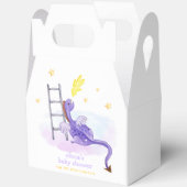 かわいい夢のおとぎ話ドラゴンスターベビーシャワー フェイバーボックス (見開き)