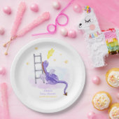 かわいい夢のおとぎ話ドラゴンスターベビーシャワー ペーパープレート (パーティー)
