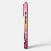 かわいい夢のようなピンクの穴居性フクロウ Case-Mate iPhoneケース (裏面 / 左)