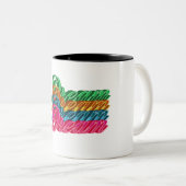 かわいい夢 ツートーンマグカップ (正面右)