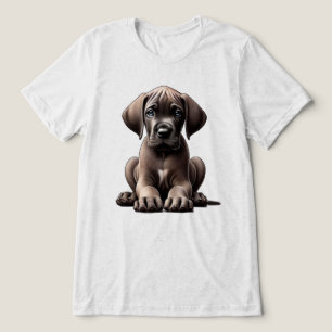 かわいい大きなダネパピー トライブレンドTシャツ