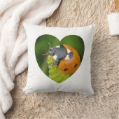 かわいい大きなハート クッション (ブランケット)