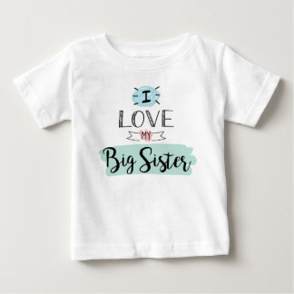 かわいい大きな妹が好き ベビーTシャツ