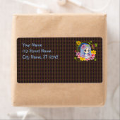 かわいい大きな目のチビ(小さくかわいく書いた感じ)ドラゴンフェアリー ラベル (インサイチュ)