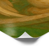 かわいい大きな目、ベビーユニサス、ペガサスのユニコーン ポスター (コーナー)