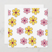 かわいい大きな花柄 (正面/裏面)