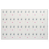 かわいい大きな青い目のラグドールの顔 ファブリック (ヤード)