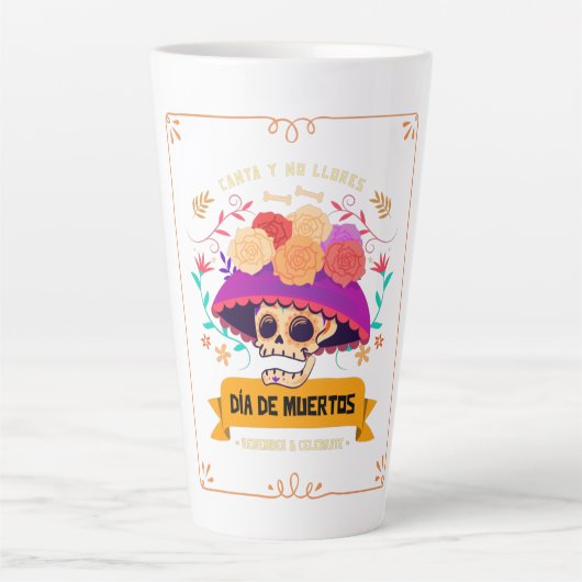 かわいい大ラテマグカップ。 カフェラテマグ (正面)