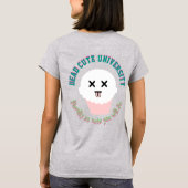 かわいい大学のカップケーキ Tシャツ (裏面)