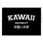 かわいい大学カード (正面横)