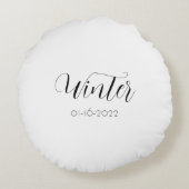 かわいい大花猫|かわいいスフィンクス猫 ラウンドクッション (裏面)