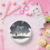 かわいい天体誕生日スターズウォーターカラーボーイ ペーパーボウル (パーティー)