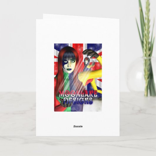 かわいい天使とマネーエンジェルサンキューカード サンキューカード (裏面)