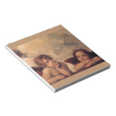 かわいい天使の信頼Raphaelの信頼の賛美 ノートパッド (アングル)