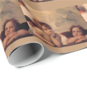 かわいい天使の信頼Raphaelの信頼の賛美 ラッピングペーパー (ロールコーナー)