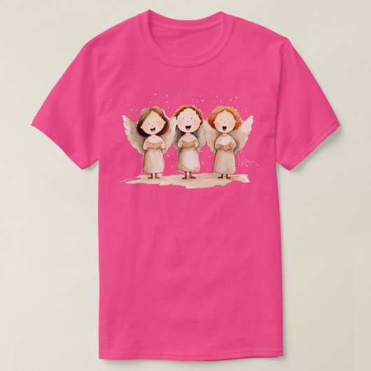 かわいい天使の歌1 Tシャツ (デザイン正面)
