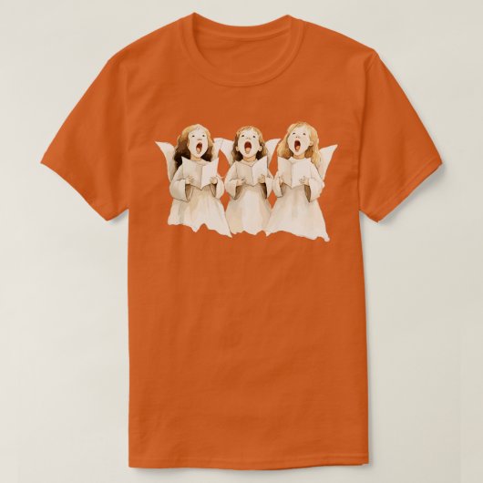 かわいい天使の歌 Tシャツ (デザイン正面)