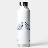 かわいい天使の翼 ウォーターボトル (左面)