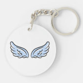 かわいい天使の翼 キーホルダー (裏面)