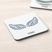 かわいい天使の翼 コースター (左側)