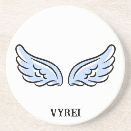 かわいい天使の翼 コースター