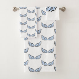 かわいい天使の翼 バスタオルセット