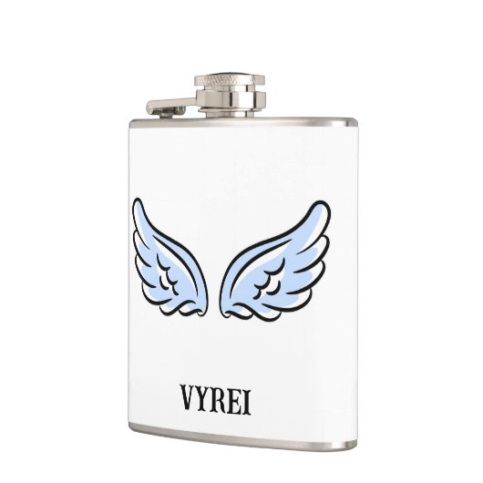 かわいい天使の翼 フラスク (左)