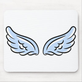 かわいい天使の翼 マウスパッド